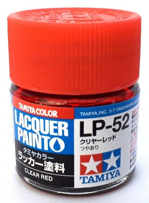Tamiya 82152 LP-52 Clear Red - Gloss