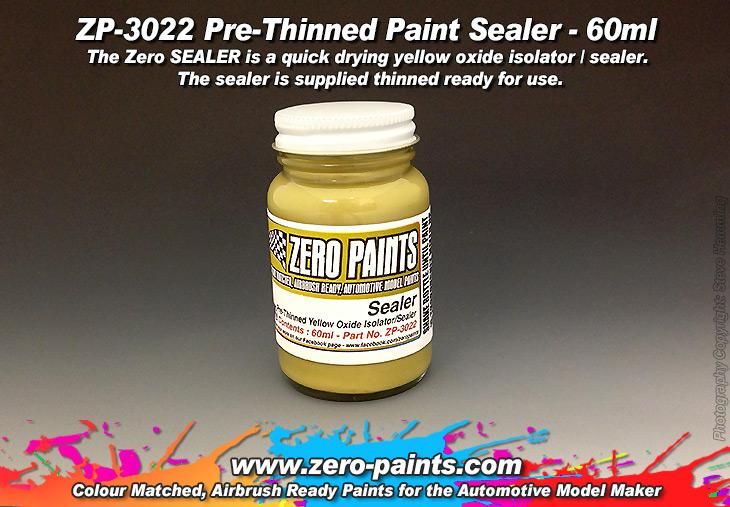 ZERO Paint ZP-3022 Pre-Thinned Paint Sealer ZERO Paint ZP-3022 Pre-Thinned Paint Sealer