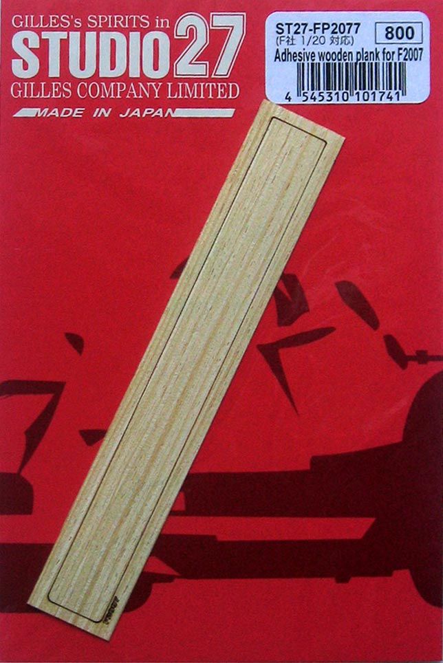 Studio27 FP2077 Adhesive Wooden Plank for F2007