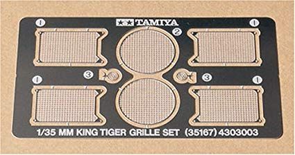 Tamiya 35167 King Tiger Photo-Etched Grille set
