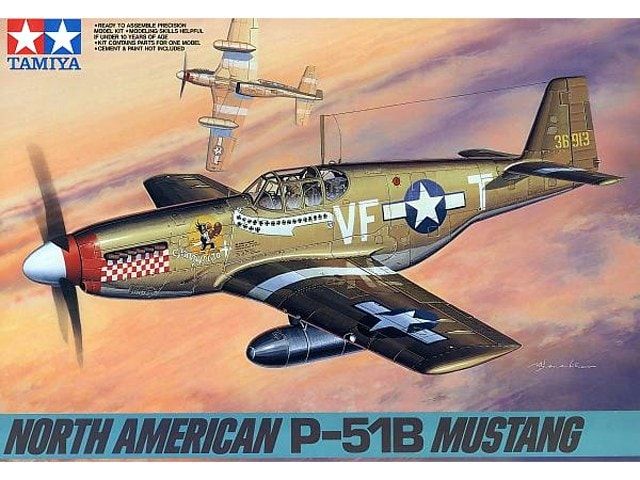 Tamiya 61042 North American P-51B Mustang
