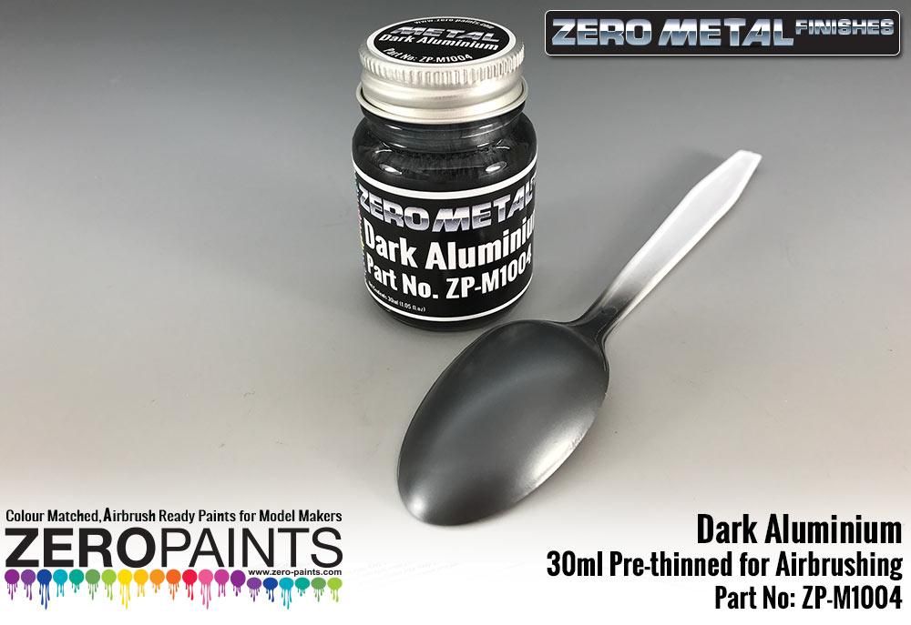 ZERO Paint ZP-M1004 Dark Aluminium Paint - 30ml ZERO Paint ZP-M1004 Dark Aluminium Paint - 30ml