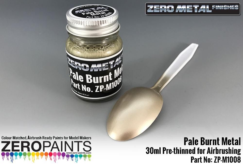 ZERO Paint ZP-M1008 Pale Burnt Metal Paint - 30ml ZERO Paint ZP-M1008 Pale Burnt Metal Paint - 30ml