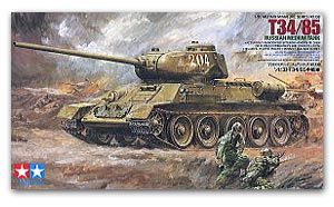 Tamiya 35138 Russian Tank T34/85