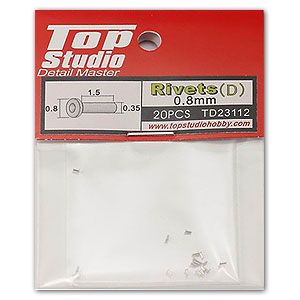 Top Studio TD23112 0.8mm Rivets (d)