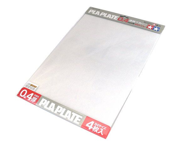Tamiya 70127 Clear Plastic Plate 0.4mm B4