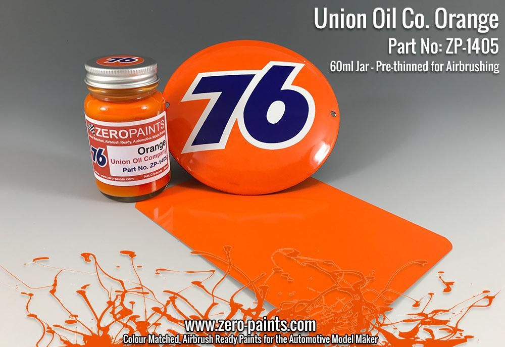 ZERO Paint ZP-1405 Union Oil Co 76 Orange ZERO Paint ZP-1405 Union Oil Co 76 Orange