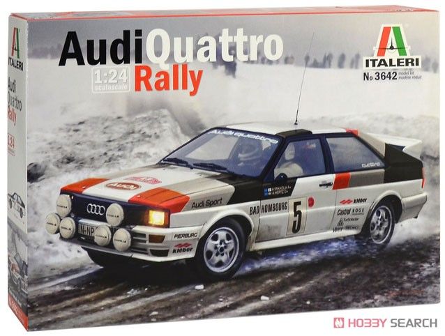 Italeri 03642 Audi Quattro 1981 Monte Carlo Rally