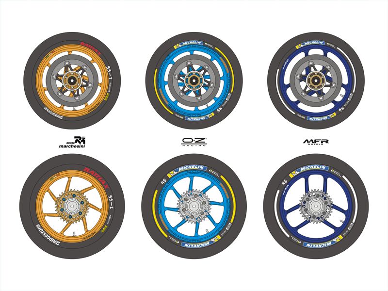 Blue Stuff 12-013 MOTO GP Tire & Wheels markings