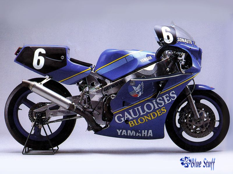 Blue Stuff 12-001 YAMAHA FZR750 "Gauloises" Bol d'or 1985