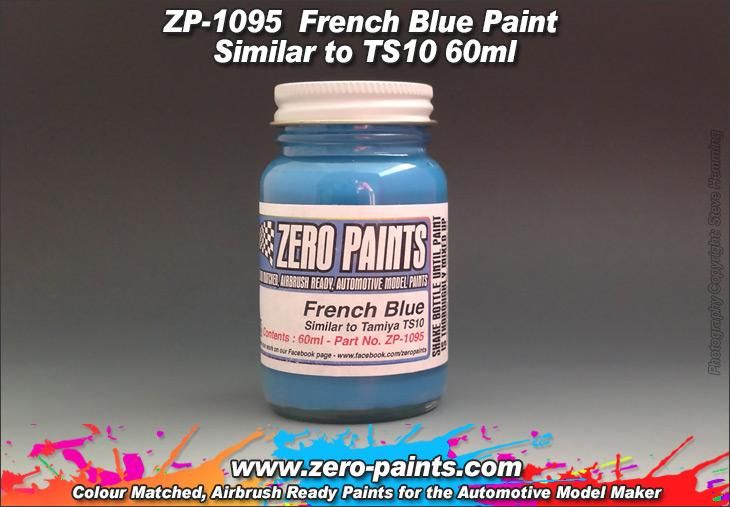 ZERO Paint ZP-1095 French Blue Paint - Similar to TS10 ZERO Paint ZP-1095 French Blue Paint - Similar to TS10