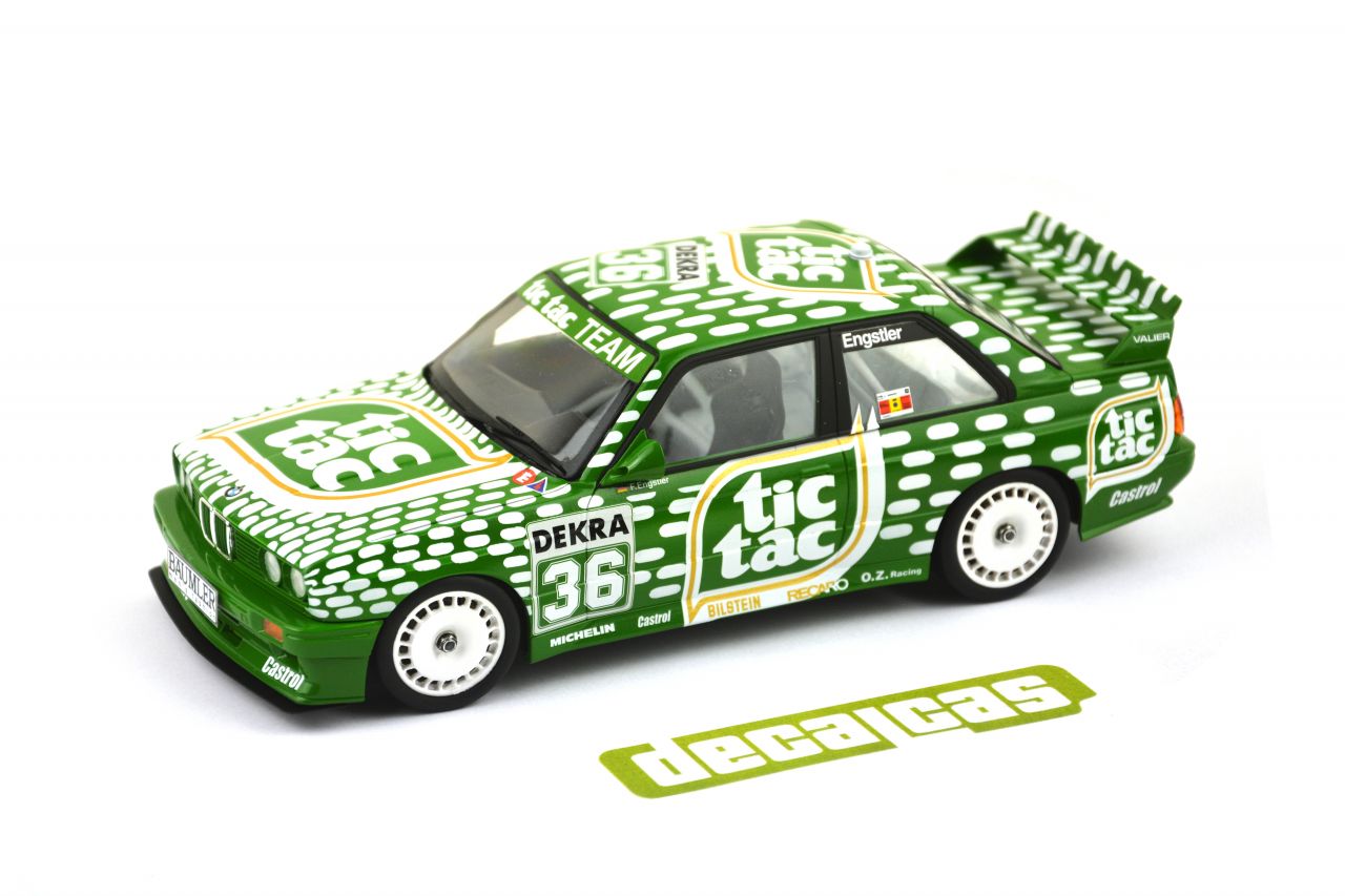 Decalcas DCL-DEC006 BMW M3 E30 - Tic Tac Vailer Motorsport