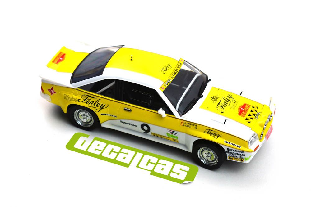 Decalcas DCL-DEC011 Opel Manta 400 Group B - Opel Finley Team