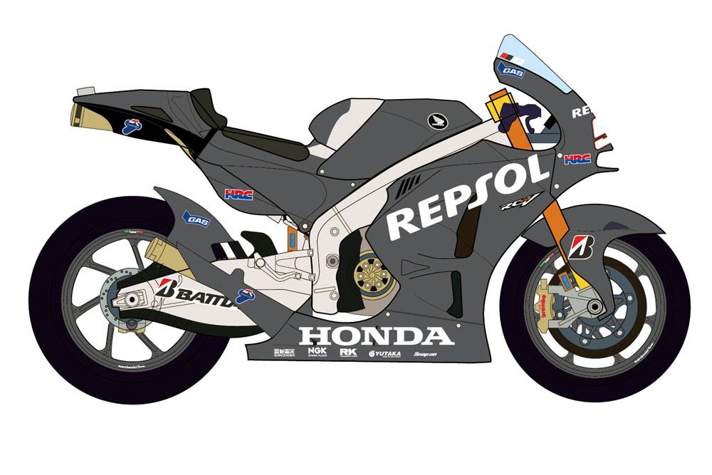 Decalcas DCL-DEC014 Honda RC213V - Repsol Honda Team