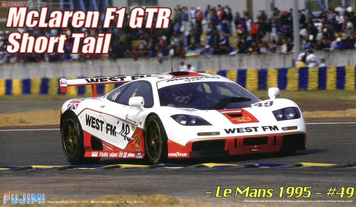 Fujimi 12602 McLaren F1 GTR Short Tail 1995 Le Mans #49 WEST FM