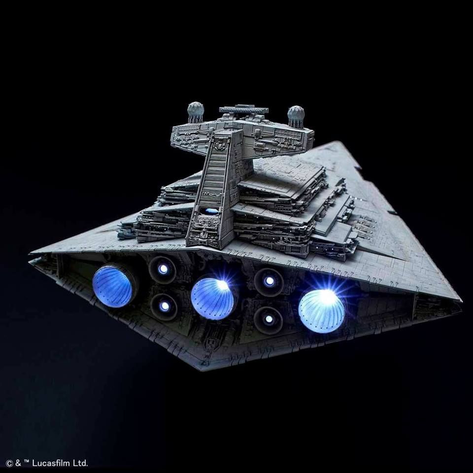 Bandai 5057625 Star Destroyer First Production Limited Edition 1/5000 Scale Bandai 5057625 Star Destroyer First Production Limited Edition 1/5000 Scale