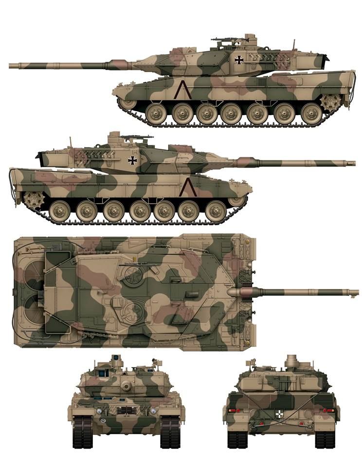 Border Model BT002 Leopard 2 A5-A6
