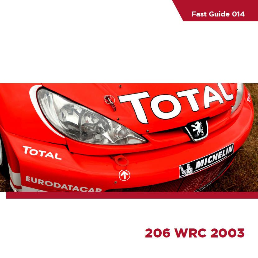 Komakai KOM-FG014 Fast Guide - 206 WRC 2003