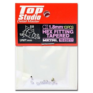 Top Studio TD23218 2.0mm Hex Fitting Tapered