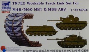 Bronco AB3563 T97E2 Workable Track Link Set For M48,M60 MBT, M88 ARV