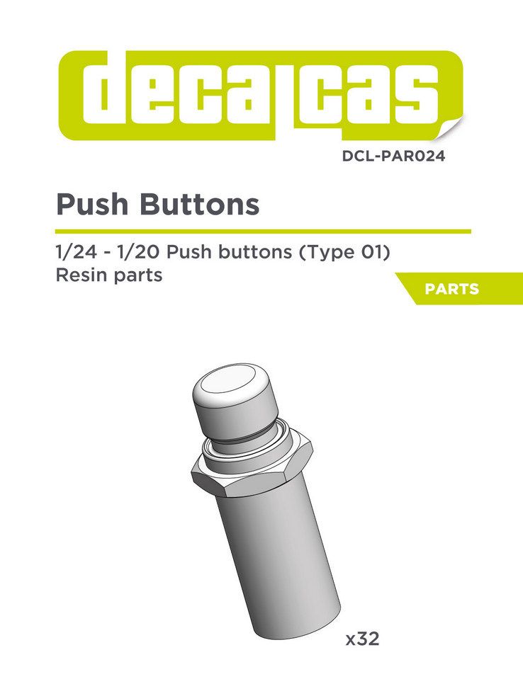 Decalcas PAR024 Push button