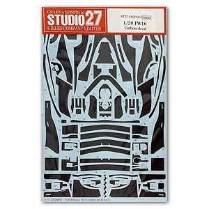 Studio27 CD20003 Carbon decal for FW16 (for FUJ)