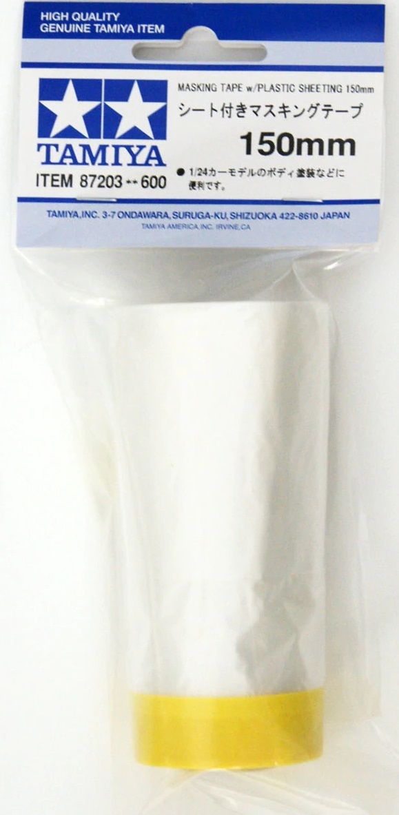 Tamiya 87203 Masking Tape with Plastic Sheeting 150mm