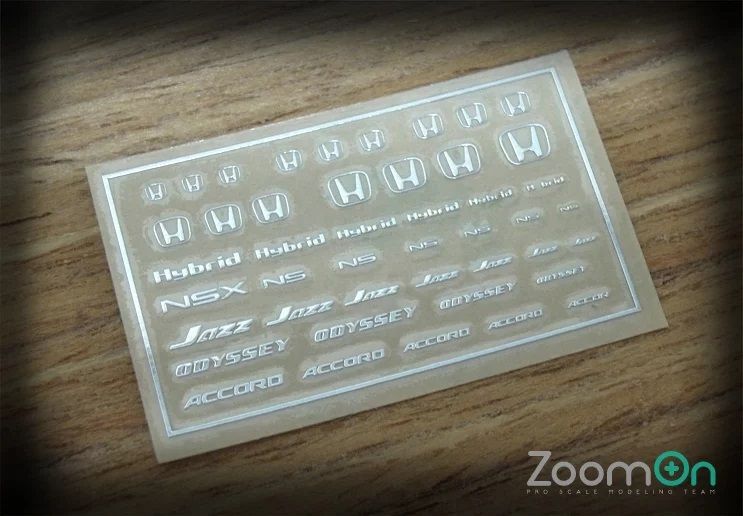 ZoomOn ZD030 Honda logo(A) metal sticker