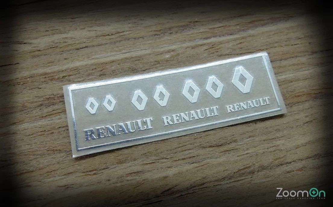 ZoomOn ZD036 Renault metal sticker