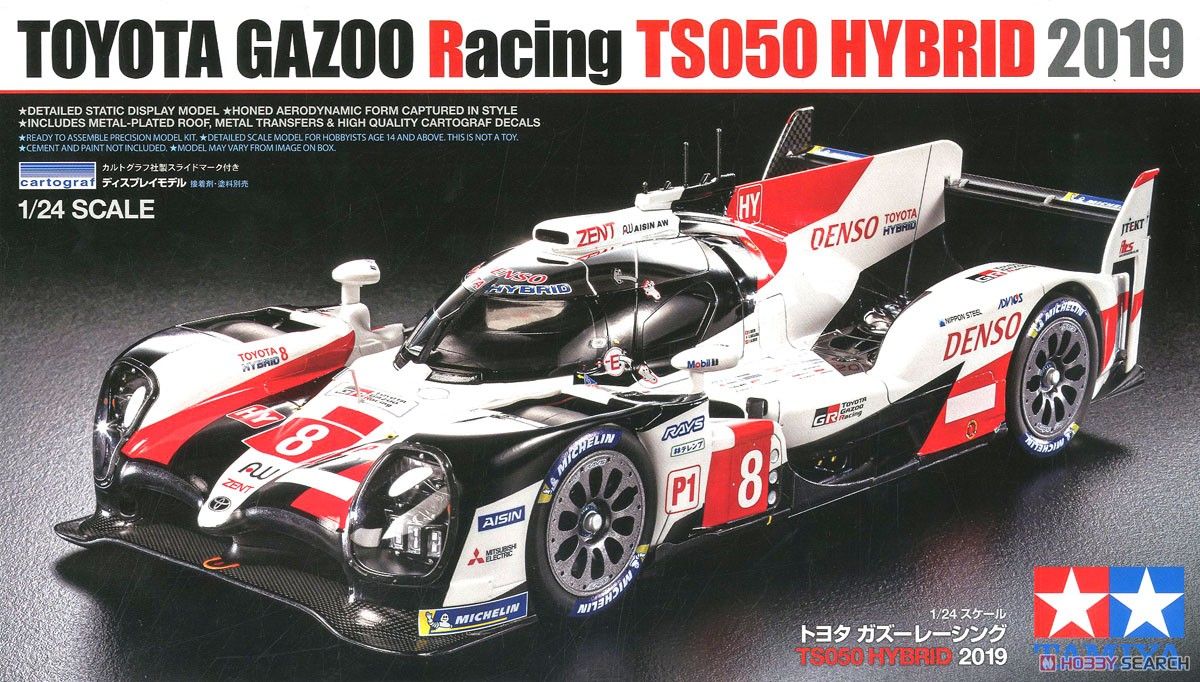 Tamiya 25421 Toyota Gazoo Racing TS050 Hybrid 2019