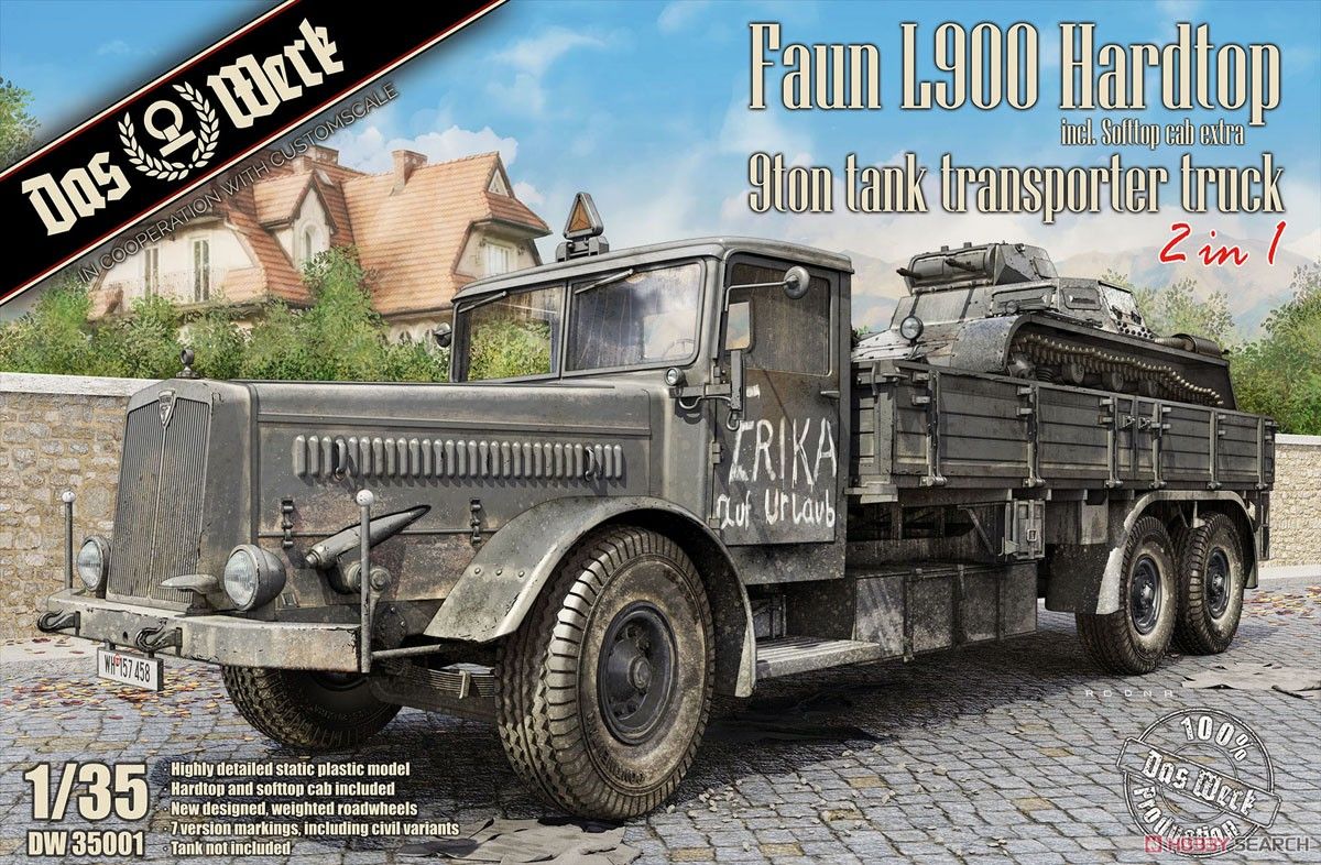Das Werk DW35001 Faun L900 Hardtop Das Werk DW35001 Faun L900 Hardtop