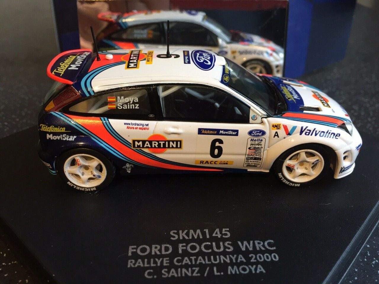 SKID SKM145 Ford Focus WRC Rallye Catalunya 2000 C.Sainz / L.Moya