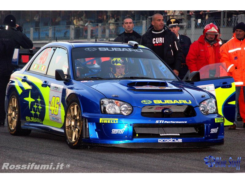 Blue Stuff 24-005 SUBARU IMPREZA WRC Valentino Rossi Monza Rally Show 2005 Blue Stuff 24-005 SUBARU IMPREZA WRC Valentino Rossi Monza Rally Show 2005