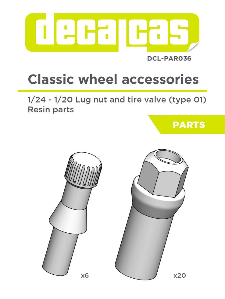 Decalcas PAR036 Classic wheel accessories