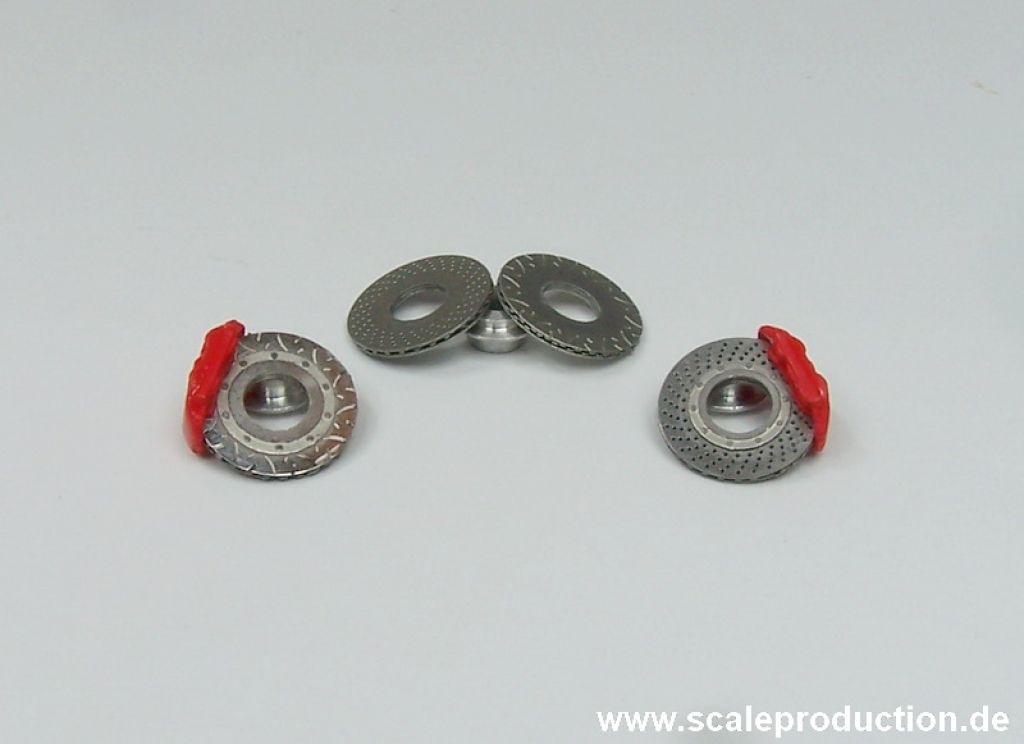 Scale Production SPE24010B Disc brake set B (slotted)