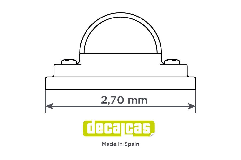 Decalcas PAR033 Lucas plate lights 1/24