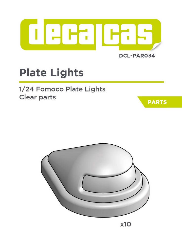 Decalcas PAR034 Fomoco plate lights 1/24