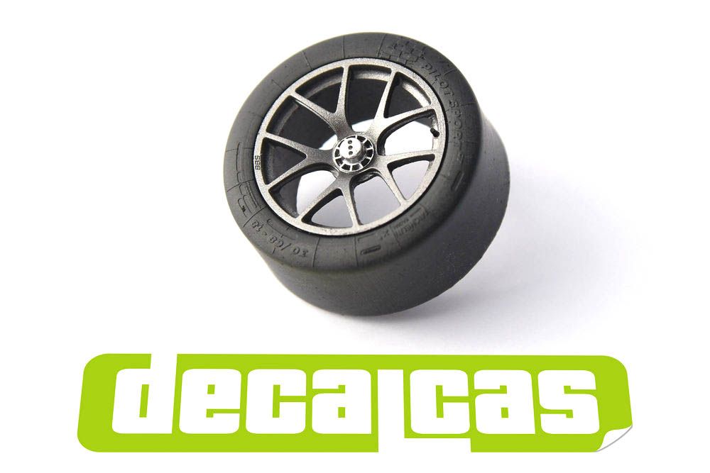 Decalcas PAR037 BBS Rims and tyres for Ford GT