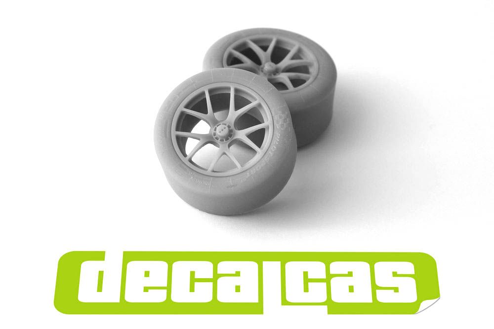 Decalcas PAR037 BBS Rims and tyres for Ford GT