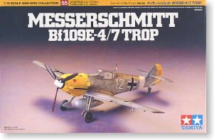 Tamiya 60755 Messerschmitt Bf109E-4/7 Trop