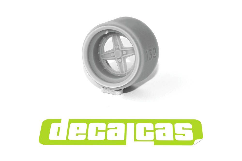 Decalcas PAR038 Targa rims for Fiat 131 Abarth