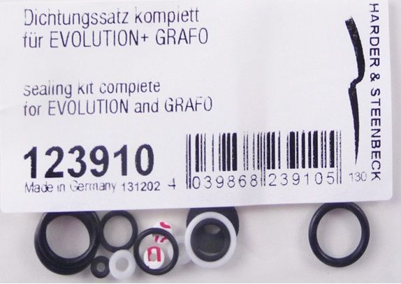 Harder & Steenbeck 123910 Sealing Kit for Evolution and Grafo