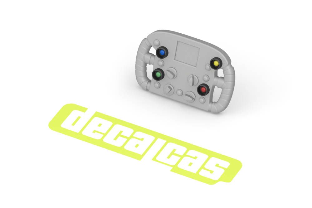 Decalcas PAR044 1/20 1/24 Push buttons (type 03)