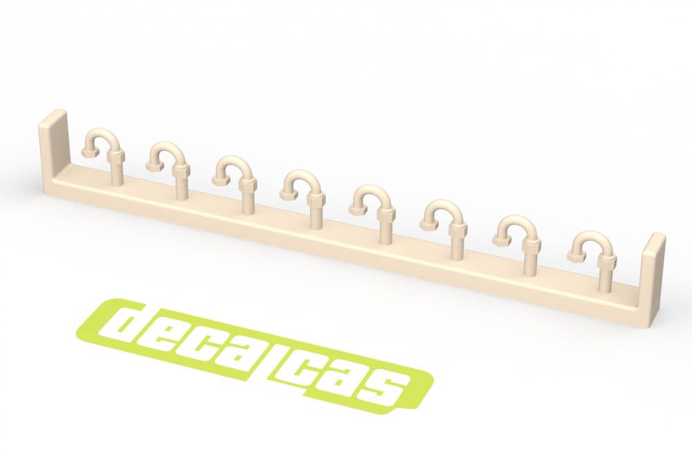 Decalcas PAR047 1,2mm Hose joints (Set 2)