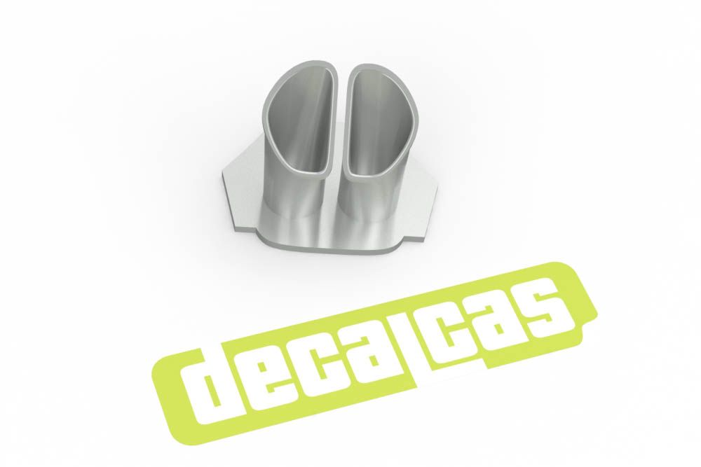 Decalcas DCL-PAR051 McLaren Senna Twin exhaust