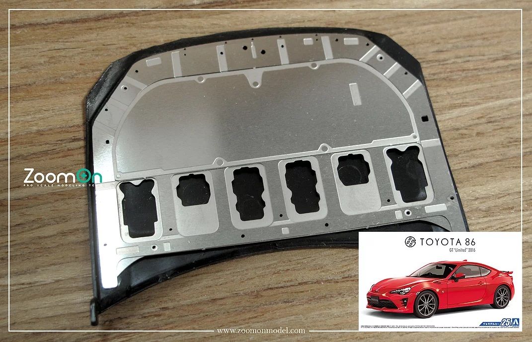 ZoomOn ZD134 Toyota 86 hood structure