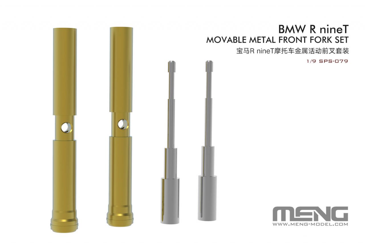 MENG SPS-079 BMW R nine T movable metal Front Fork set