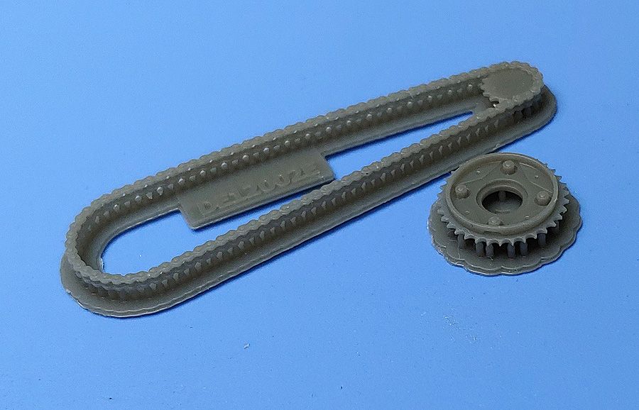 Fat Frog DE12003E Chain and Sprocket set for Honda Monkey 125 (Easy Painting)