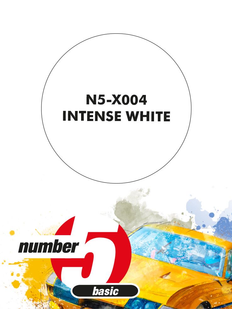 Number 5 N5-X004 Intense White