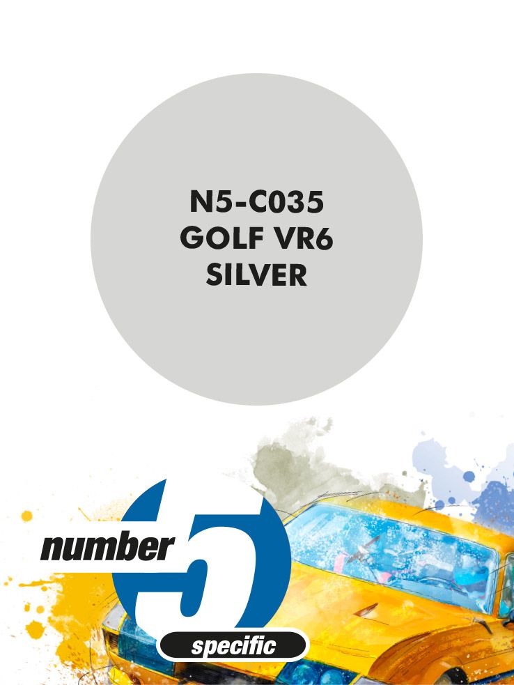 Number 5 N5-C035 Golf VR6 Silver